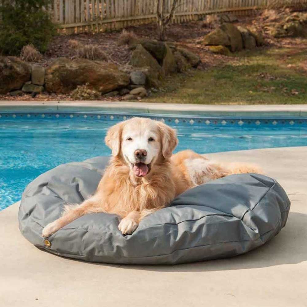 Snoozer Outdoor Waterproof Round Dog Bed