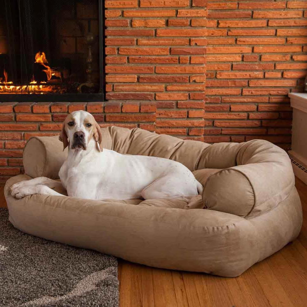 Snoozer Overstuffed Luxury Dog Sofa