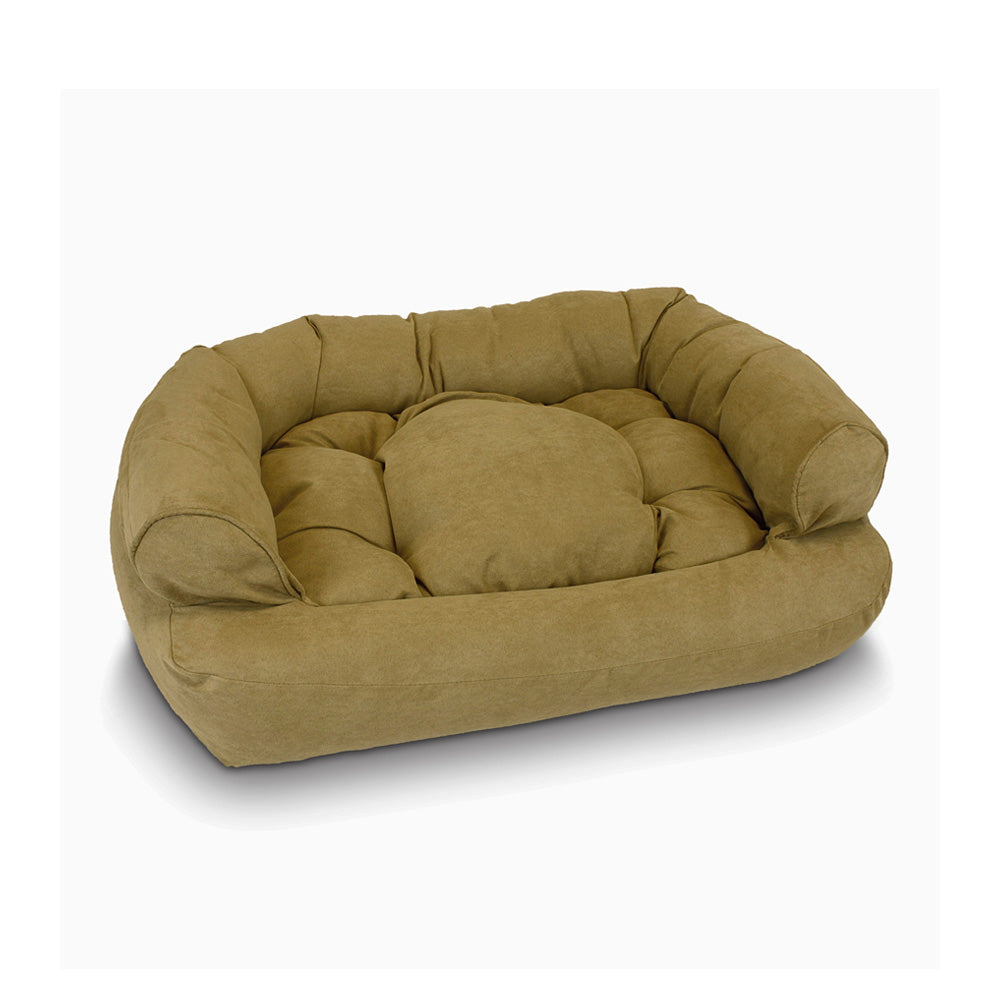 Snoozer Overstuffed Luxury Pet Sofa - Camel