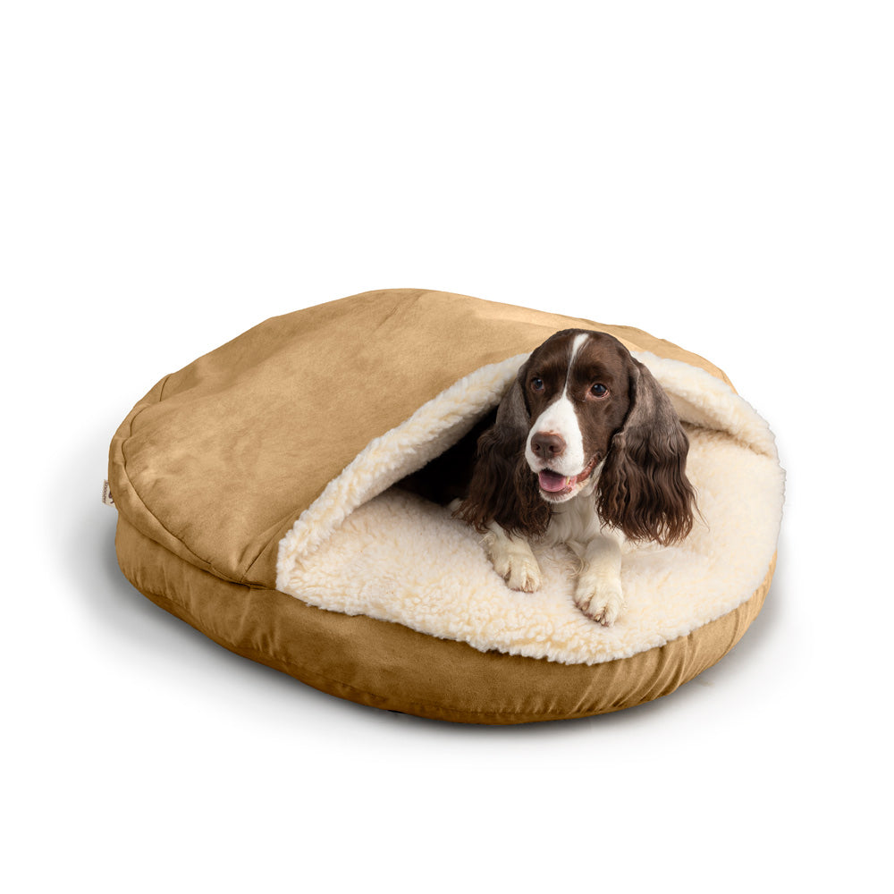 Cozy Cave® Dog Bed - Camel