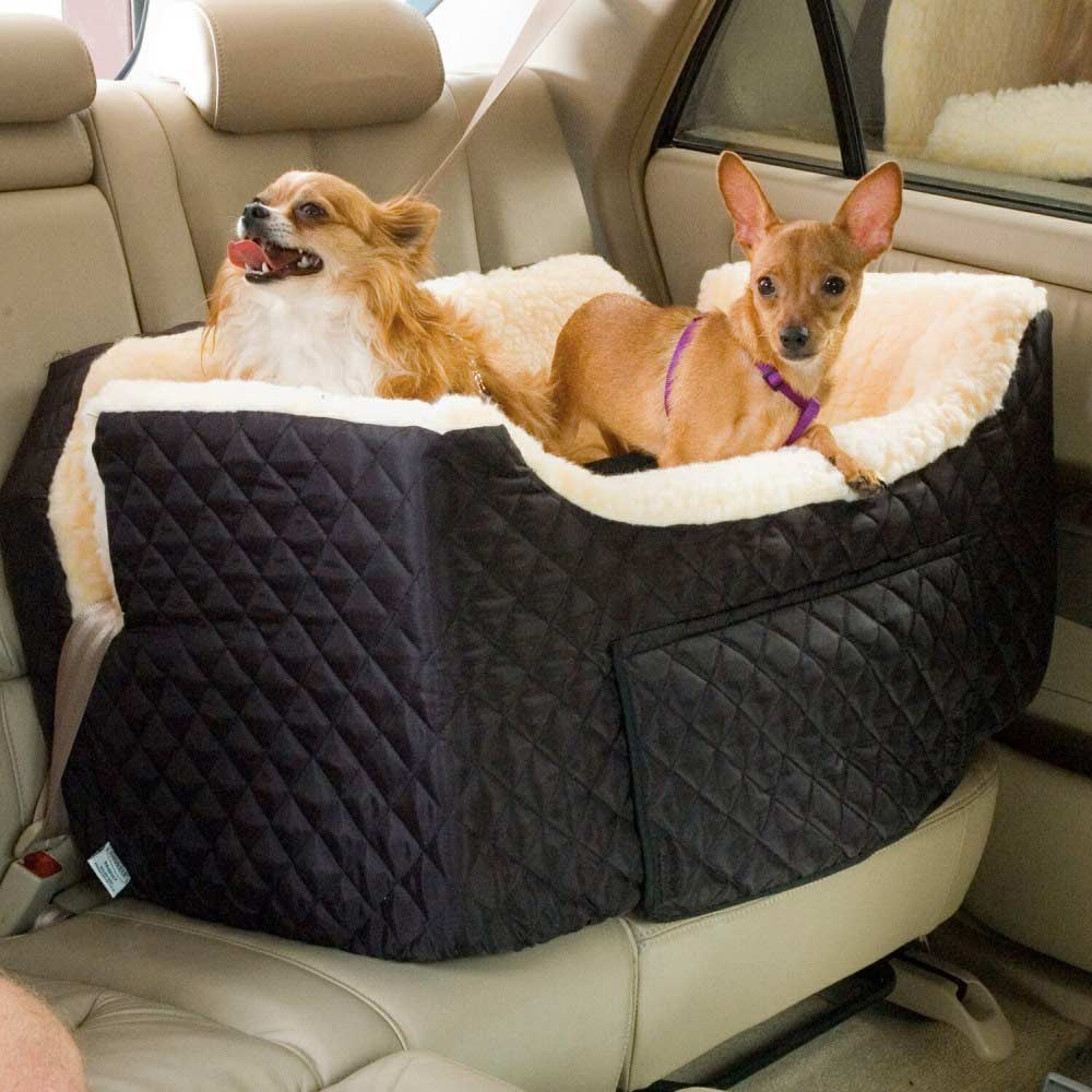 Snoozer Lookout II Dog Car Seat with Storage